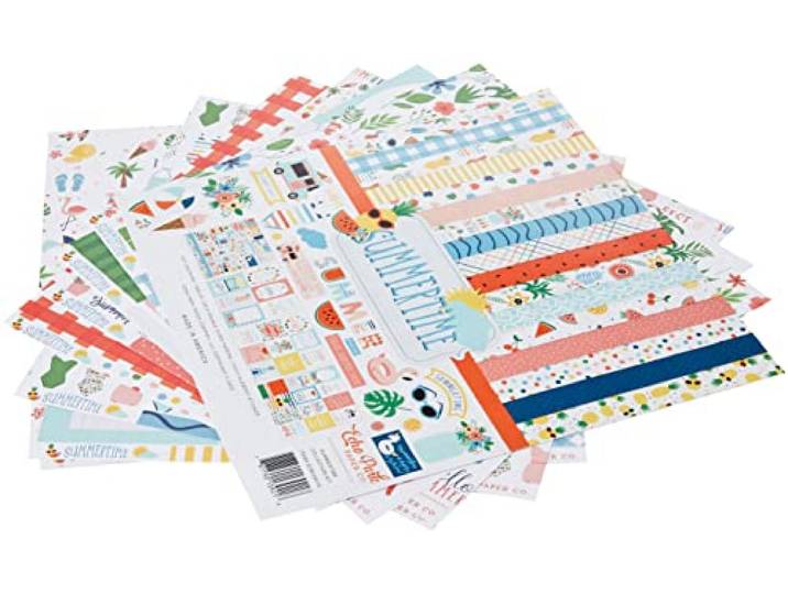 ECHO PARK PAPER COMPANY Summertime COLLECTIO 12X12 KIT, One Size