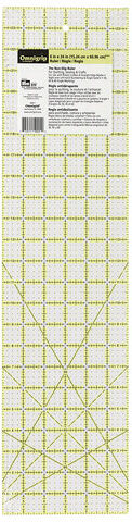 Prym Anti-Rutsch-Lineal "Omnigrip", in Inch-Einheit, Größe: 6 x 24 Inches