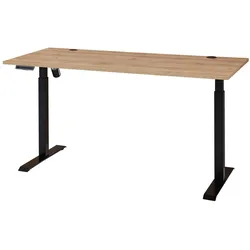 Linea Natura E-Schreibtisch Furnier SONOS - B/H/T ca. 160.00x72.00x77.00