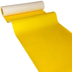 JUNOPAX Papiertischläufer sonnen-gelb 50m x 0,40m, nass- und wischfest