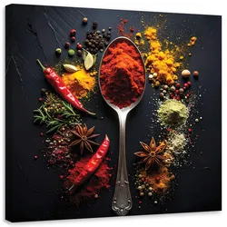 LEINWANDBILD Essen & Trinken 30x30cm