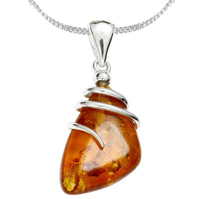 Kette mit Anhänger OSTSEE-SCHMUCK "Ostsee-Schmuck Kette mit Anhänger Danica" Gr. 42, silber, Halsketten, Damen, 42cm, Silber 925 (Sterlingsilber), L: 42