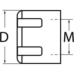 Spannmutter ER 32 D.50mm m.Exzenterring z.Spannzangenfutter ER TECWERK