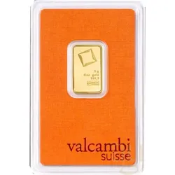 5 Gramm Goldbarren Valcambi