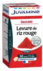 Juvamine Levure de Riz Rouge Coenzyme Q10 Équilibre 30 Comprimés - Pot 30 comprimés