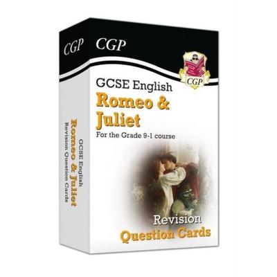 GCSE English Shakespeare - Romeo & Juliet Revision Question Cards, Gebundene Ausgabe von Cgp Books, CGP Books, 978-1-78908-346-0