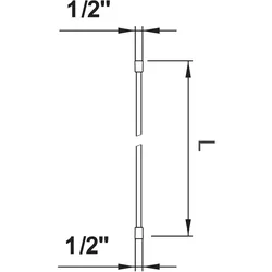 Laufen, Duschschlauch, H3629800901311 (160 cm)