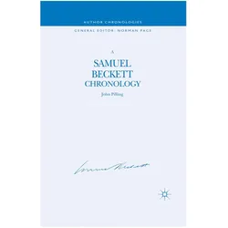 A Samuel Beckett Chronology, Fachbücher von J. Pilling