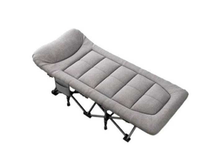 Xumh2024-3 Klappbett Klappbett for die Mittagspause, Einzelbett, Büro, Loungesessel, Schlafen, Marschieren, Begleiter(Grigio)