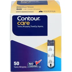 Contour Care Sensoren Teststreifen 50 ST