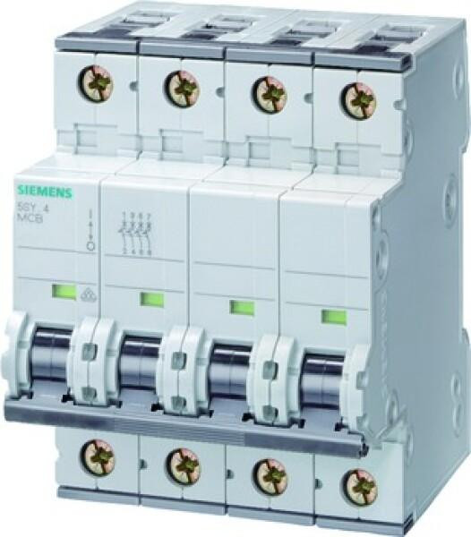 Siemens LS-schakelaar 4-polig C16 IP20 met neutraal