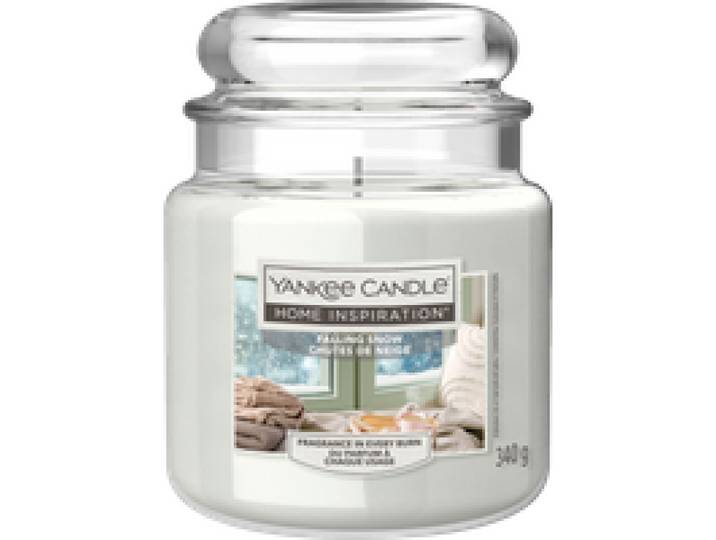 YANKEE CANDLE Bougie parfumée « Home Inspiration® » (FALLING SNOW)