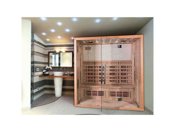 Infrarotkabine 4 Personen 175x200x120cm Bergen