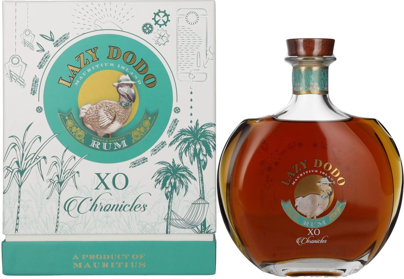 Lazy Dodo XO CHRONICLES RUM 40% Vol. 0,7l in Geschenkbox