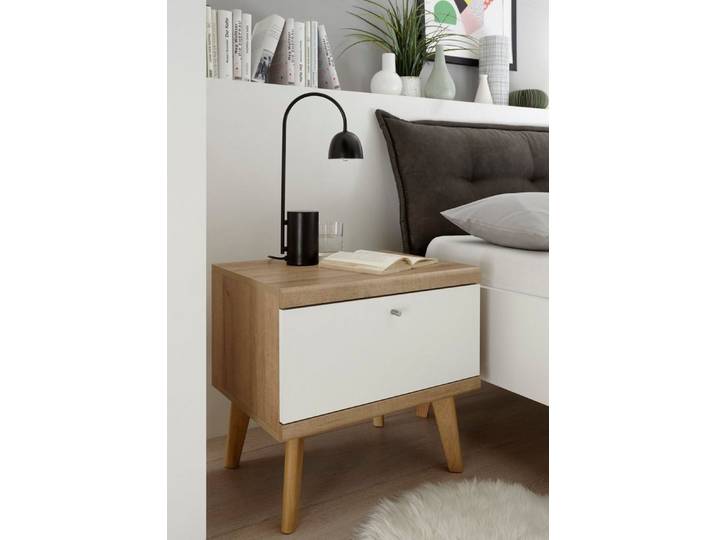 Home affaire Nachtschrank MERLE in skandinavischem Design, aus FSC®-zertifiziertem Holzwerkstoff