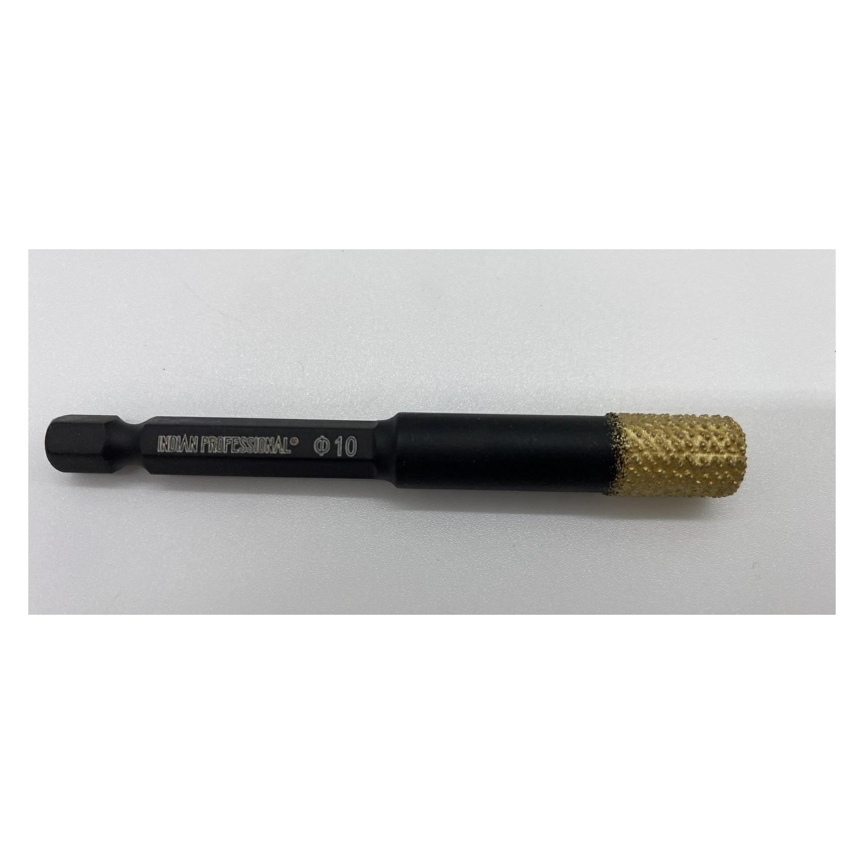 Indian Professional Diamantkrone Hex 10 mm Trockenbohren (46166166)