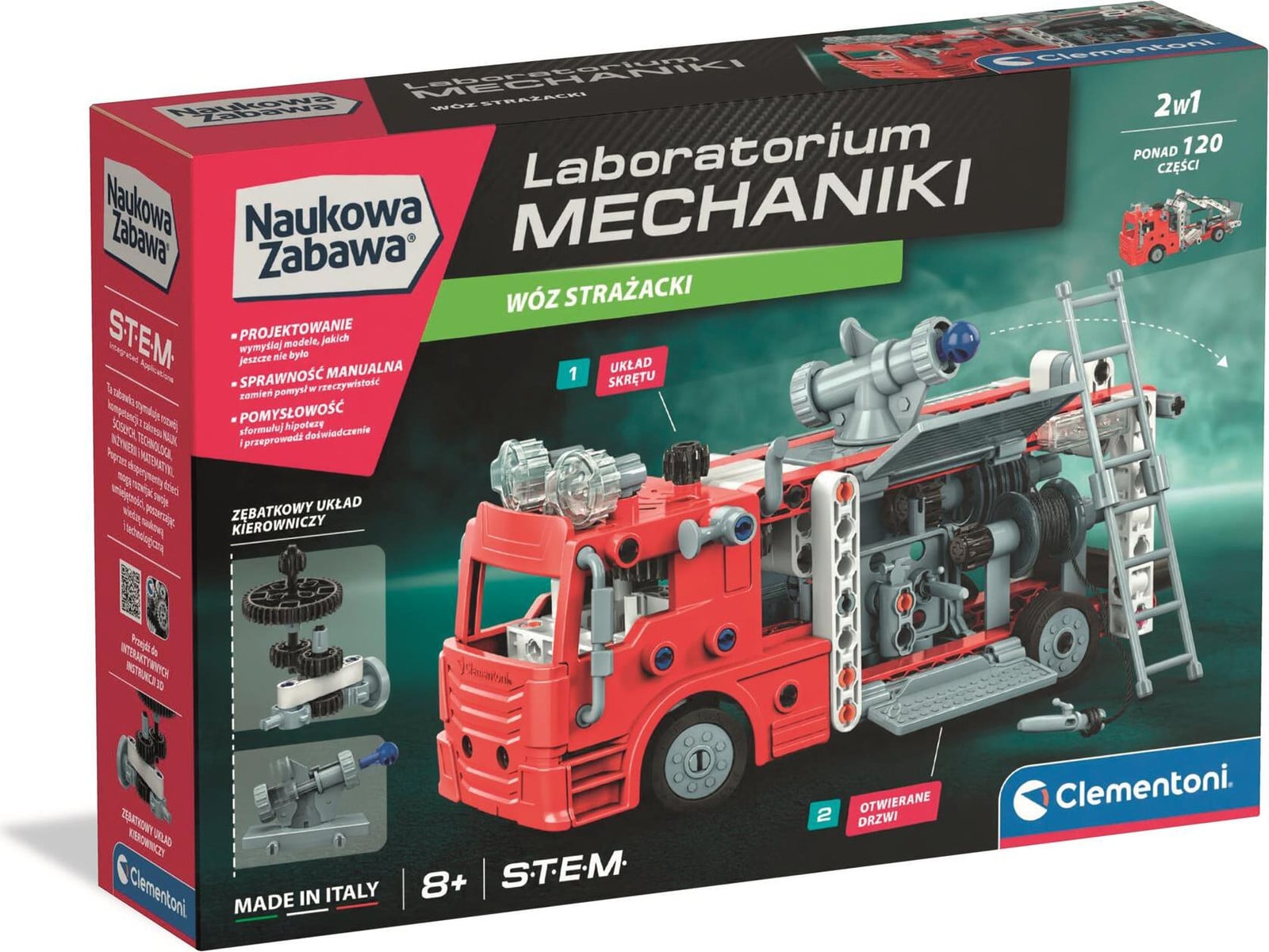 Clementoni Science Fun Mechanica Lab Brandweerwagen 50245