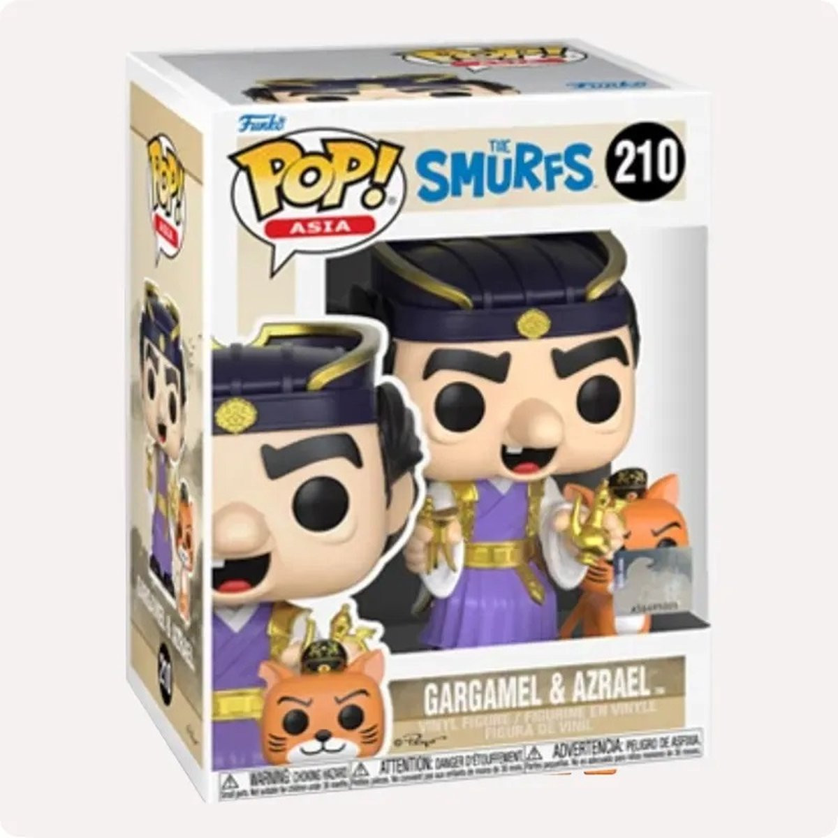 Funko Pop! ASIA: The Smurfs - Gargamel & Azrael #210 Exclusive Funko Pop!