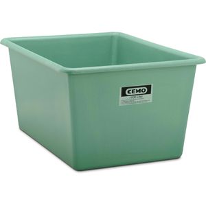 CEMO Großbehälter 1150, 1100 Liter, grün, 162 x 81 x 119cm, aus GFK