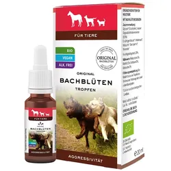 BACHBLÜTEN Tiere Tropfen Aggressivität 20 ml