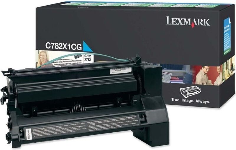 Lexmark C782X1CG - Cyan - Toner - Extra hohe Kapazität