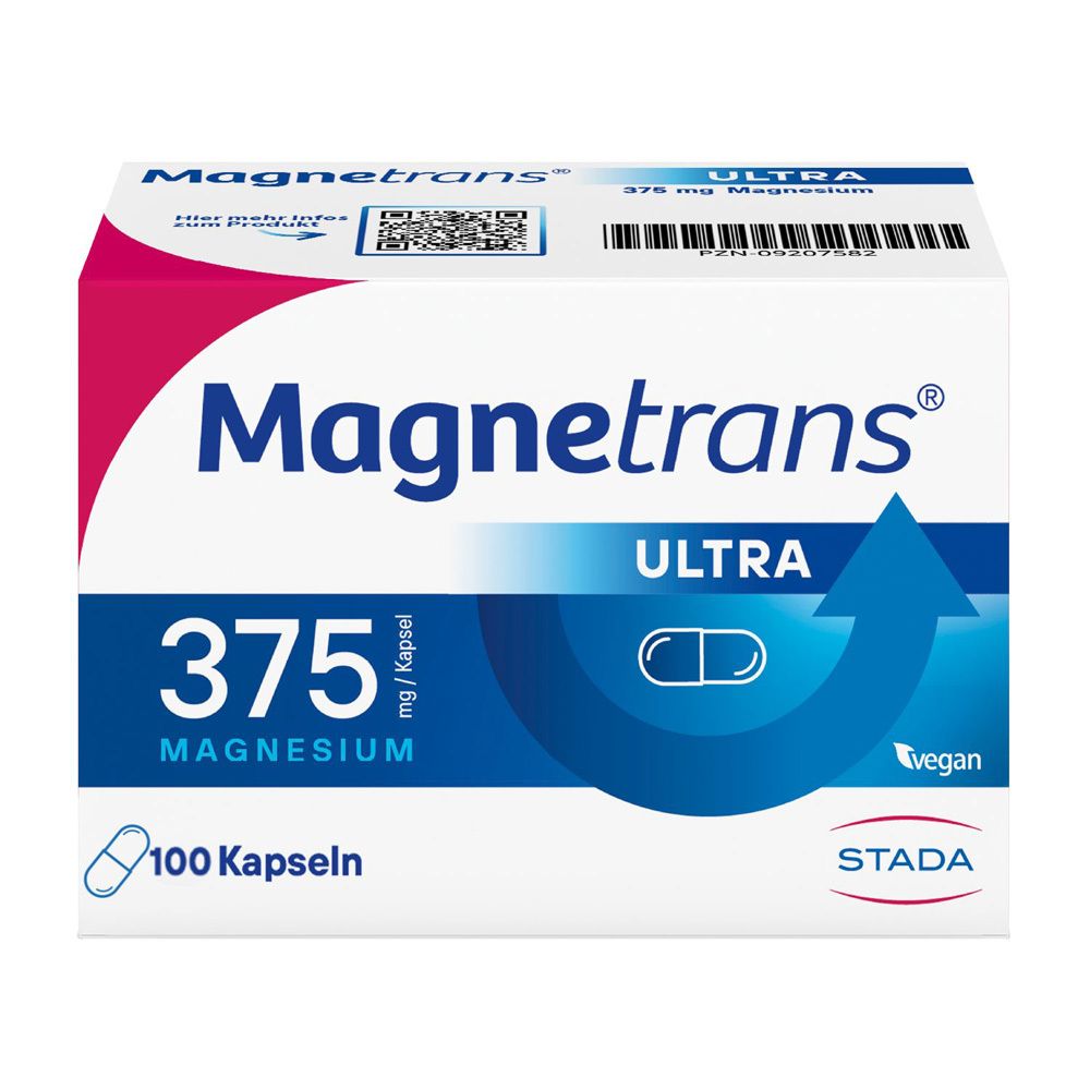 Magnetrans 375 mg ultra Kapseln 100 St