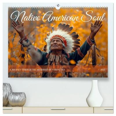 Native American Soul (High Quality Premium Wall Calendar 2027 DIN A2 landscape),CALVENDO 12 Month Wall Calendar