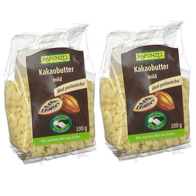 Rapunzel Bio Kakaobutter mild 2x100 g Creme