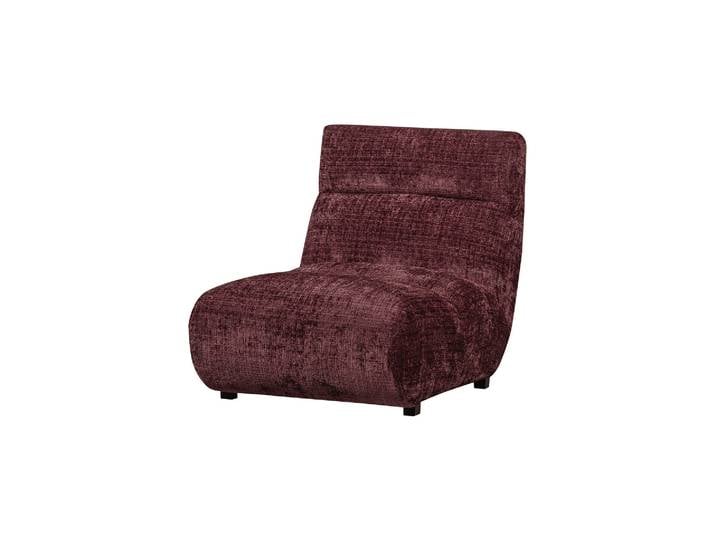 Fauteuil Chenille Aubergine Observe