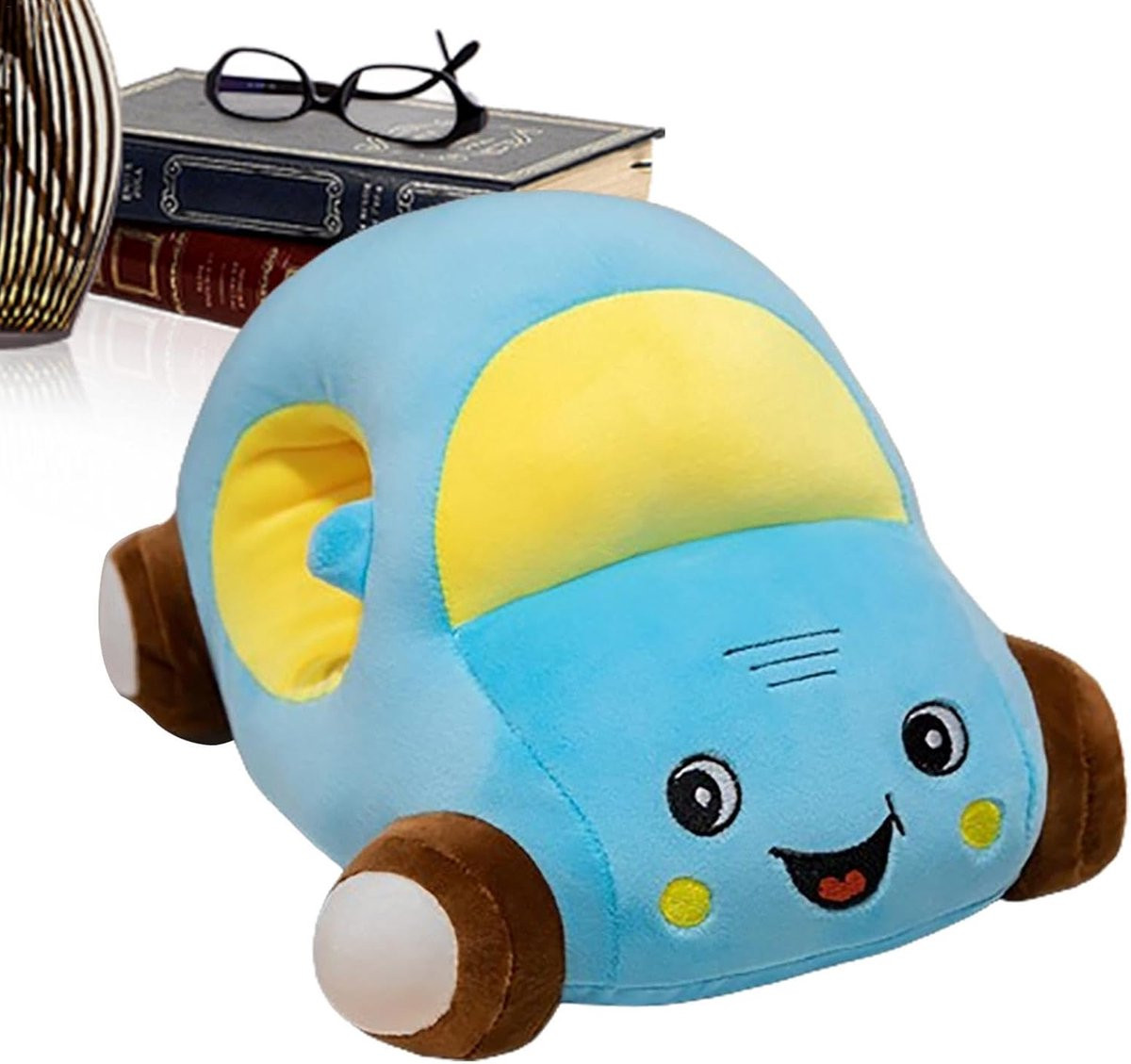 Pluche reiskussen voor kinderen voor een comfortabel dutje in het vliegtuig