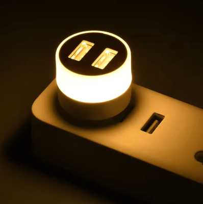 Inspire Curations Mini USB LED Reading Light Flexible Laptop And Power Bank Lamp warm Light