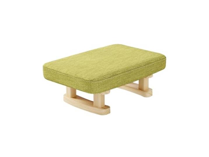 FDzkrtvm Massivholzbank Mehrfarbiges Nutzungsszenario: Wohnzimmer, Schuhwechsel(Linen Matcha Green)