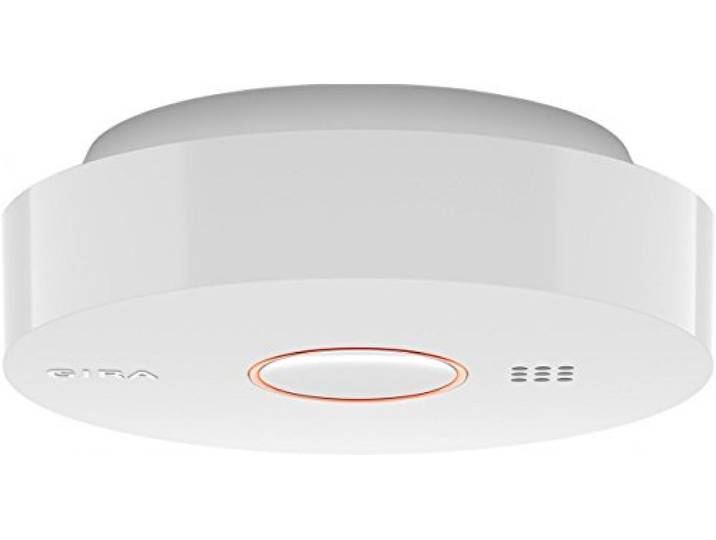 Gira détecteur de fumée Basic q dIN14604\, Blanc\, 114502 Chaque Appareil