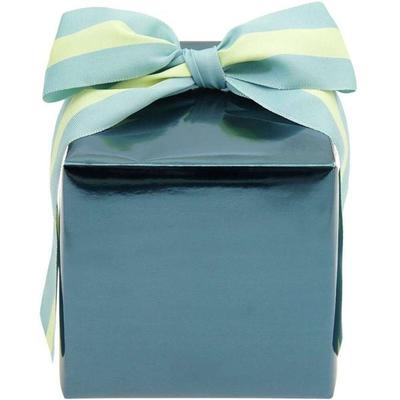 Geschenkpapier Metallic Blau, Glänzend, MIX