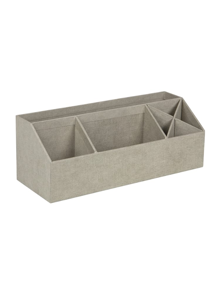 BIGsoBox Schreibtisch-Organizer "Elisa" in Beige - (B)33 x (H)12,5 x (T)12,5 cm - onesize