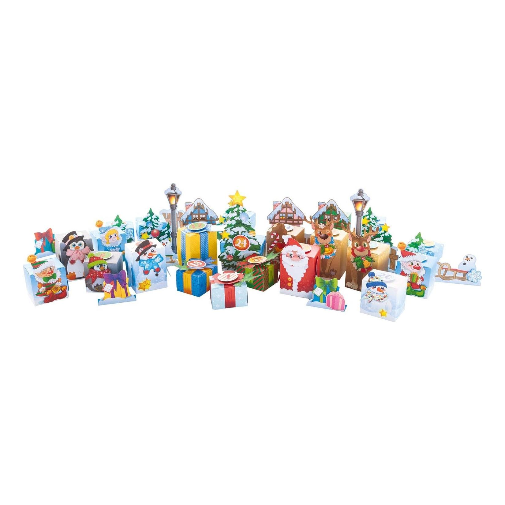 folia Bastelset Adventskalender Winterlandschaft