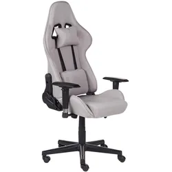 GAMINGSTUHL Polyester Grau Warrior