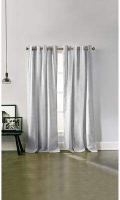 DKNY Chrysanthemum Floral Single Curtain Panel