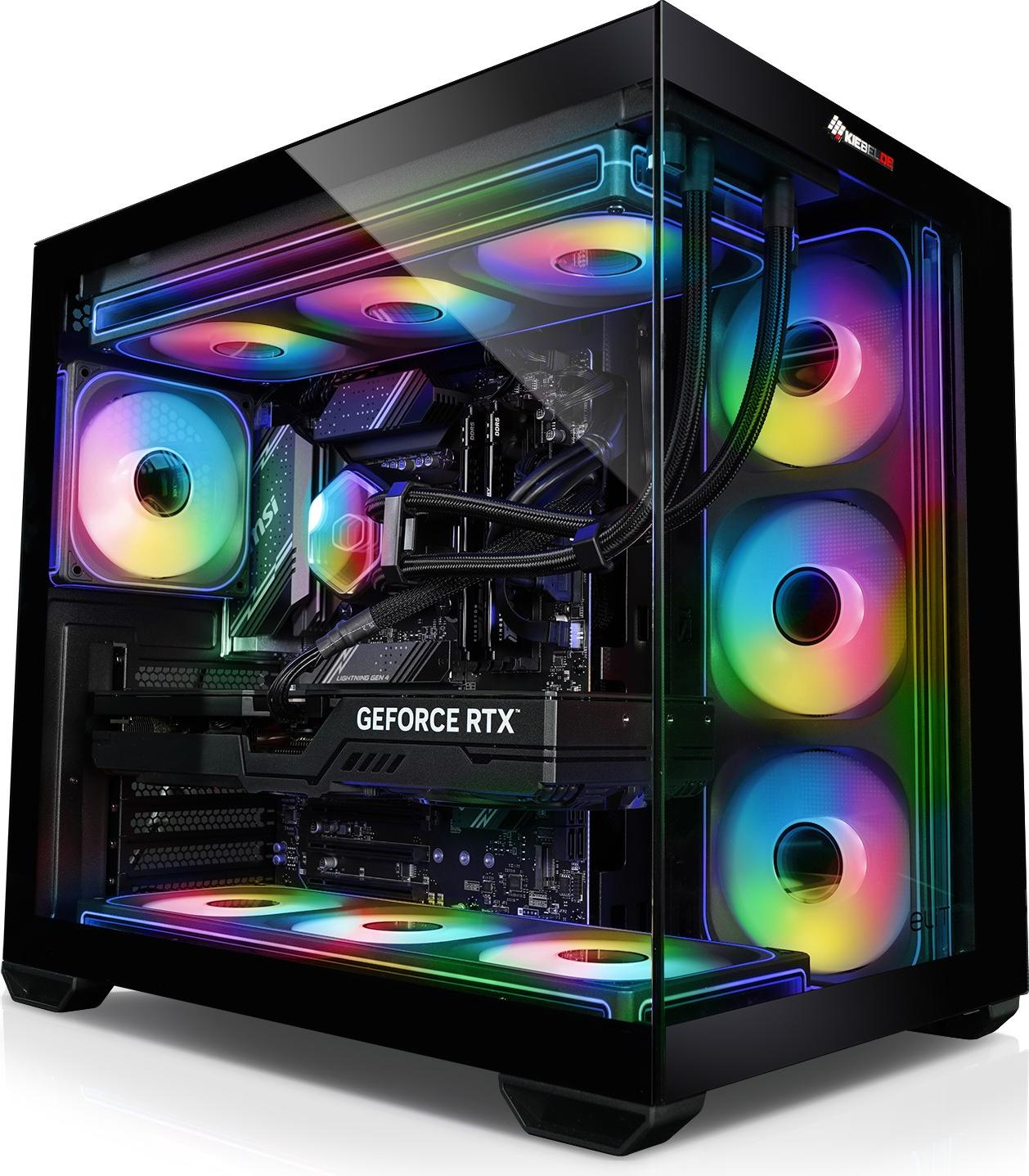 kiebel.de Gaming PC Panorama IX AMD Ryzen 7 9700X, 32GB DDR5, NVIDIA RTX 5070 12 GB, 1TB SSD, Windows 11, Gaming PC