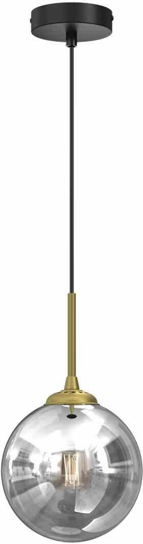 Milagro REFLEX MLP8413 zwarte LED hanglamp met bolvormig design