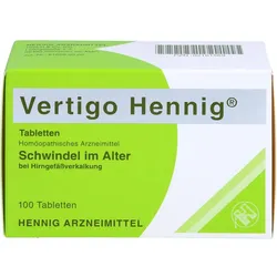Vertigo Hennig Tabletten 100 ST