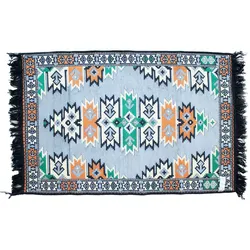 Kilim Rug 125x80 cm - Charcoal