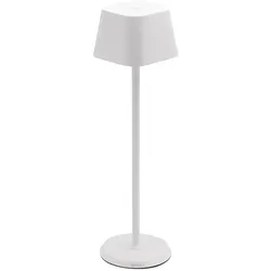 Securit® Kabellose LED-Tischleuchte "Georgina" - Weiß - Innen/Außen - Magnetisches Ladekabel inklusive