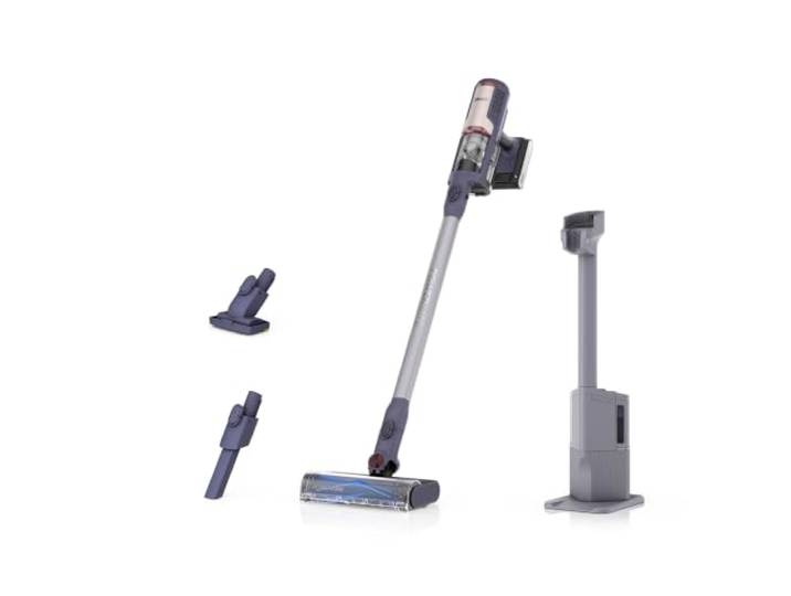 Shark PowerLite Clean & Empty Pet, Akku-Staubsauger mit automatisch entleerender Basisstation, einfache Reinigung auf Allen Oberflächen, HEPA-Filter, bis zu 40 Minuten Laufzeit – BU3621EUT
