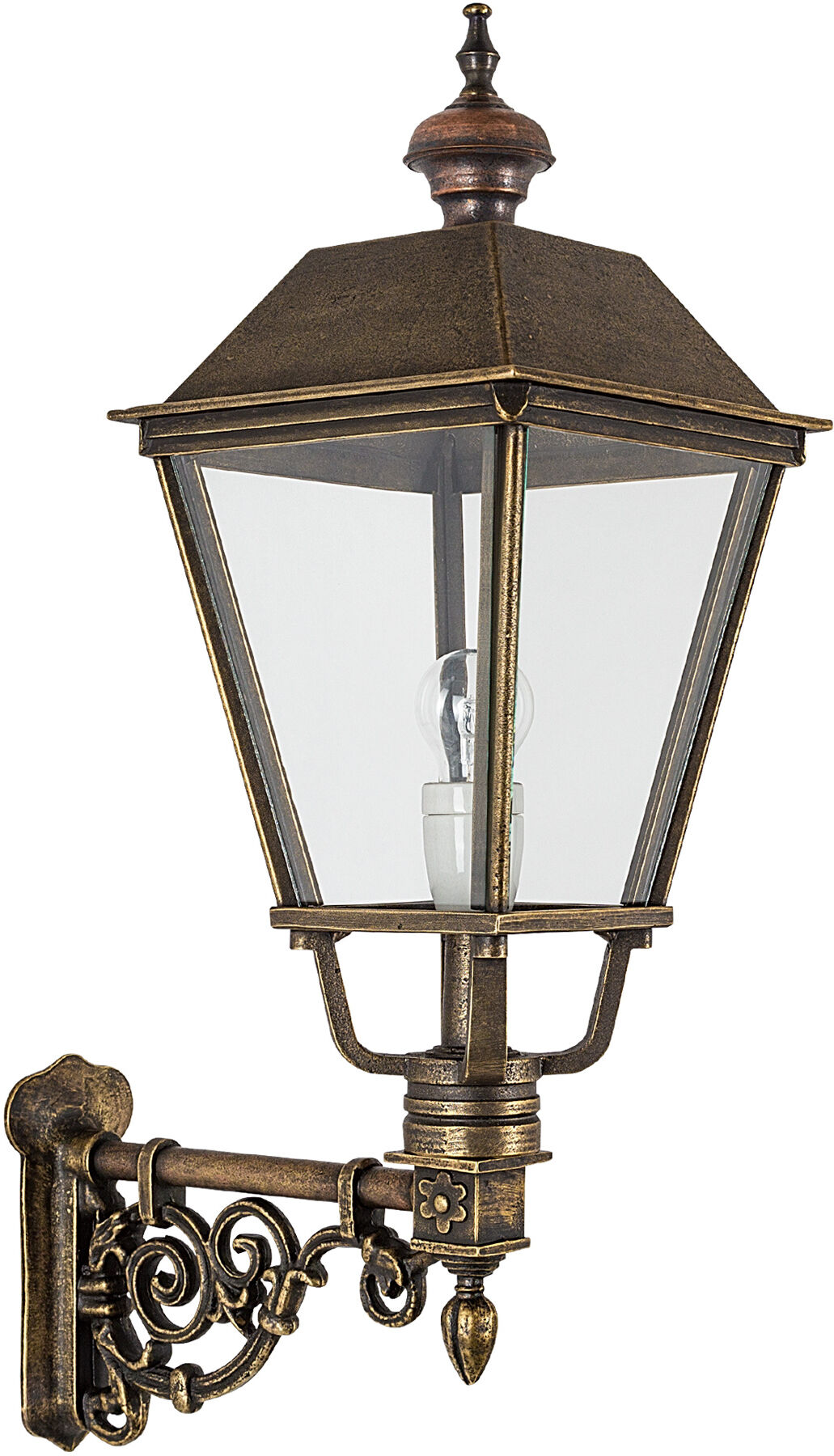 KS Verlichting Buitenlamp Brandenburg Brons L