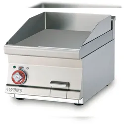 Redcook Elektrische Fritierplatte. Chrom MOCA Genehmigt. Platte cm 39,5x45.  Maße cm 40x60 h28. Modell FTLT-64ETS