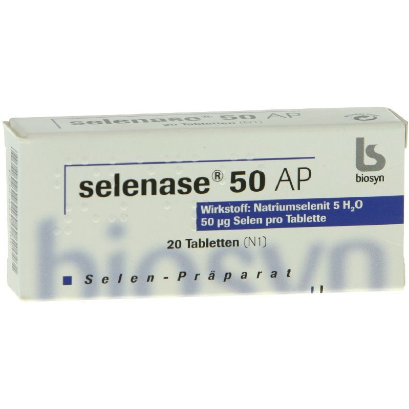 Selenase 50 AP Tabletten 20 St