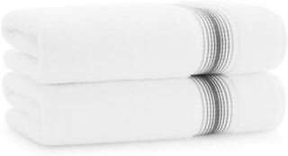 Aston & Arden Turkish Striped 2-Piece Bath Towels - 60x30