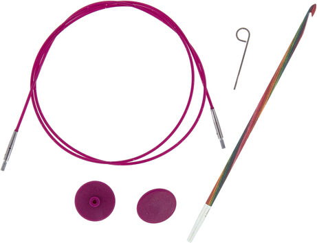 KnitPro Tunesische Häkelnadel "Symfonie 2", 4 mm Ø, im Set