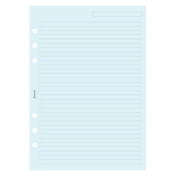 Filofax FILOF.A5 NOTIZP.BLAU LIN. (A5) (343001)